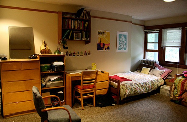 The Fourth Floor of a College Dorm
